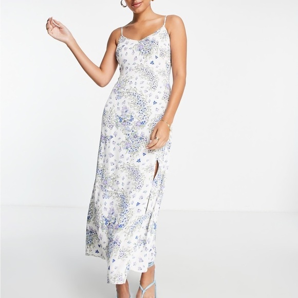 & Other Stories Dresses & Skirts - & Other Stories Floral Maxi Dress with Spaghetti Straps Size 10 NWT